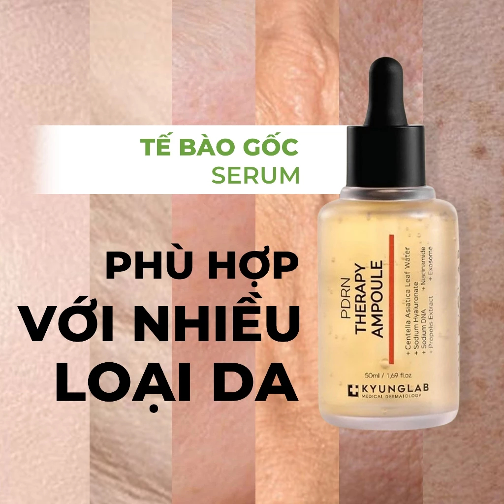Ảnh Serum tế bào gốc cá hồi KyungLab PDRN trẻ hoá da ngăn ngừa lão hoá 50ml 3