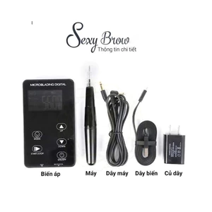 Máy Sexy Brown KTS Chuyên Tạo Hạt Sợi Đẹp, Máy Phun Xăm KTS Sexy Brown