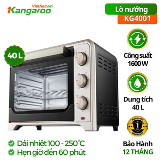 Sale-Lò nướng Kangaroo KG4001 40 lít chính hãng 100% Trưng bày mới 98-99% Bảo hành 12 tháng