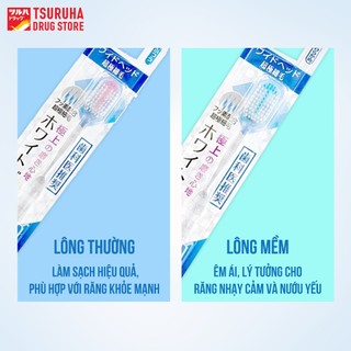 Bộ 3 Bàn Chải Đánh Răng Lông Mềm Đầu Rộng Làm Sạch Răng Nhẹ Nhàng Êm Dịu Nướu KURASHI RHYTHM