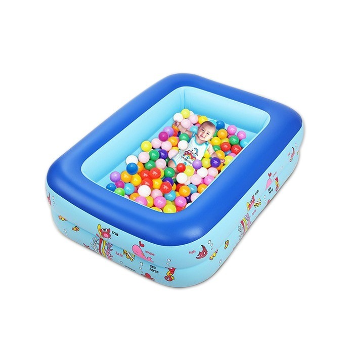 Bể Bơi Phao Cho Bé Mini Gấp Gọn Giá Rẻ - Kích Thước 1m2 1m3 1m5 1m8 2m1 2m6 3m - Hồ Bơi Phao Trẻ Em Dễ Dàng Bơm Hơi