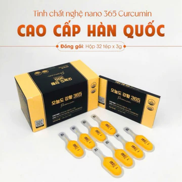 NGHỆ NANO CURCUMIN 365 PREMUUM HÀN QUỐC - LÊ NGA-NHÂN SÂM HÀN QUỐC
