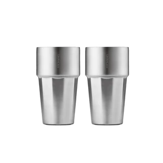 Combo 2 Ly Giữ Nhiệt LocknLock One Can Beer Tumbler 600ml LHC4275S01 Thép Không Gỉ SUS304