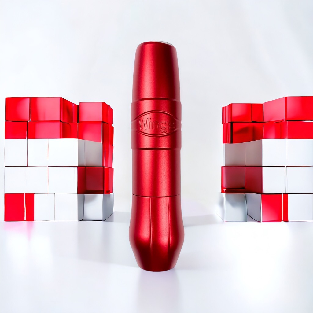 Máy Pen WINGS Mini Chính Hãng dùng phun xăm thẩm mỹ mày môi mí cực êm Bảo hành 1 nă