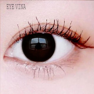 Kính áp tròng màu đen - Lens màu đen 0 độ