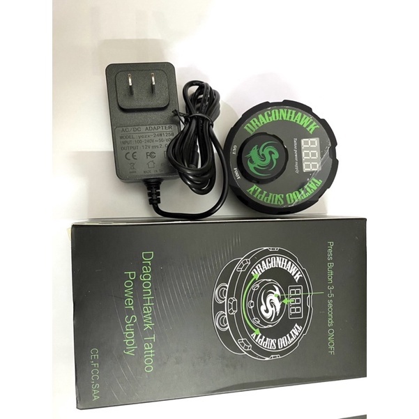 Nguồn Rồng DragonHawk, Ổn áp rồng, Cục biến áp dùng cho máy phun xăm (Chính hãng) bảo hành 3 tháng