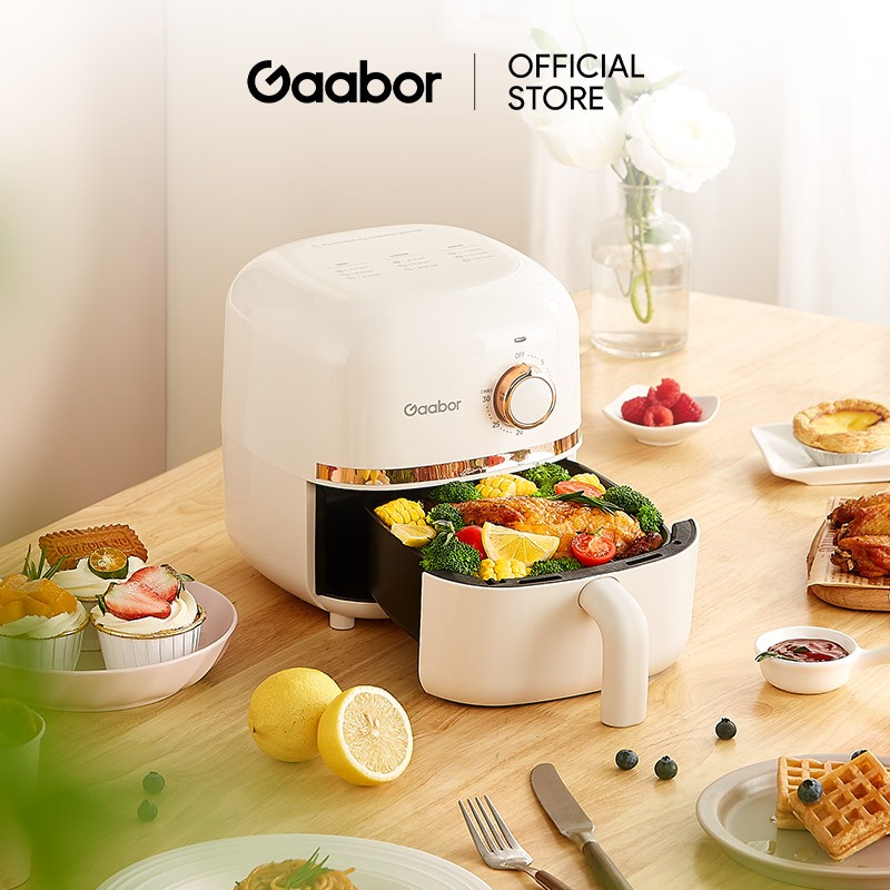 Ảnh Nồi chiên không dầu GAABOR AF20M-YE01A dung tích 2L công suất 900W nóng nhanh, nhỏ gọn, tiện lợi 2