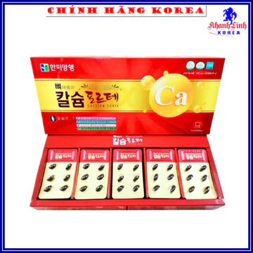 Viên Canxi Hàn Quốc Hanmi Chính Hãng Hộp 120 viên - Viên Uống Calcium Bổ Sung Canxi