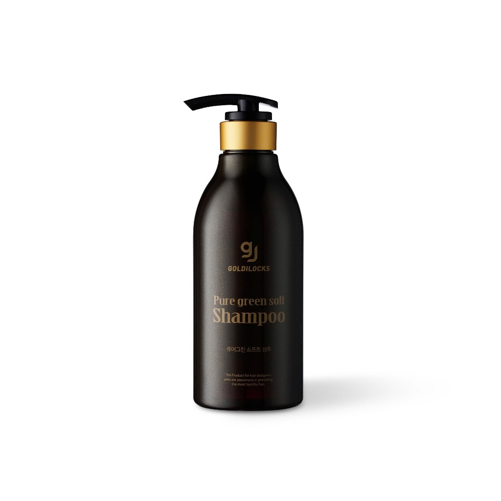 Dầu gội cho da đầu khô - Goldilocks Pure Green Soft Shampoo [500ml]