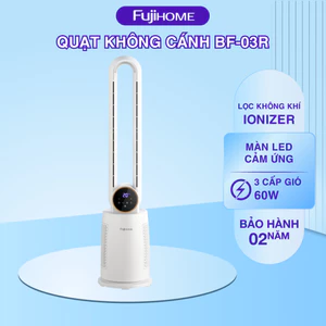 Quạt Không Cánh Tích Hợp Lọc Không Khí FUJIHOME BF-03R – Tiết Kiệm Điện Năng, An Toàn Tuyệt Đối