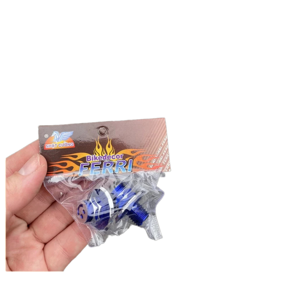 Ốc Chân Gương Mặt Cười  Không Rỉ Ốc Bịt Chân Gương Thời Trang Chân 10 Li Ốc Gắn Chân Gương Cao Cấp