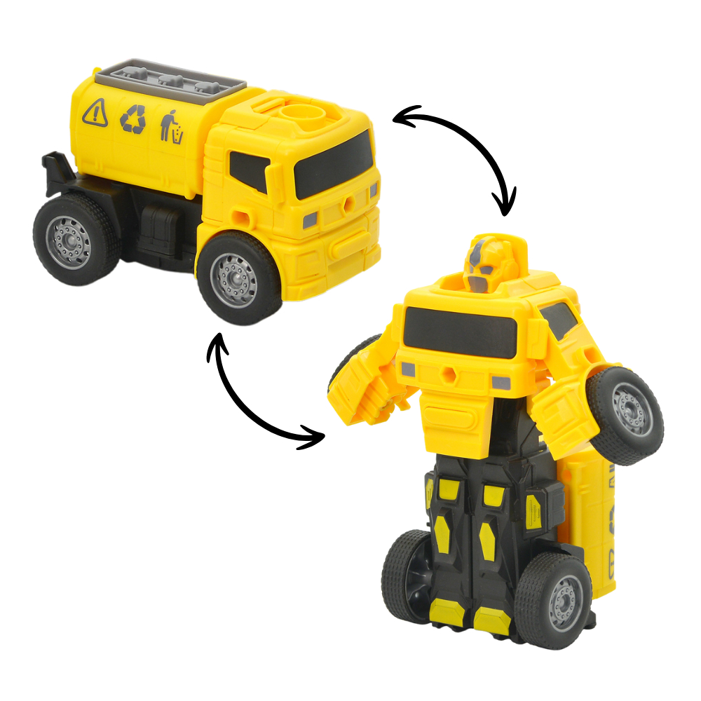 Ảnh Đồ Chơi DUKA - Robot Biến Hình Các Loại Xe Công Trình Xây Dựng 4