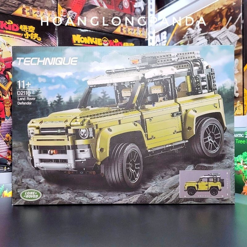 [Technic] Đồ chơi lắp ráp Land Rover Defender tỉ lệ 1:8 D2110 | 42110 ...