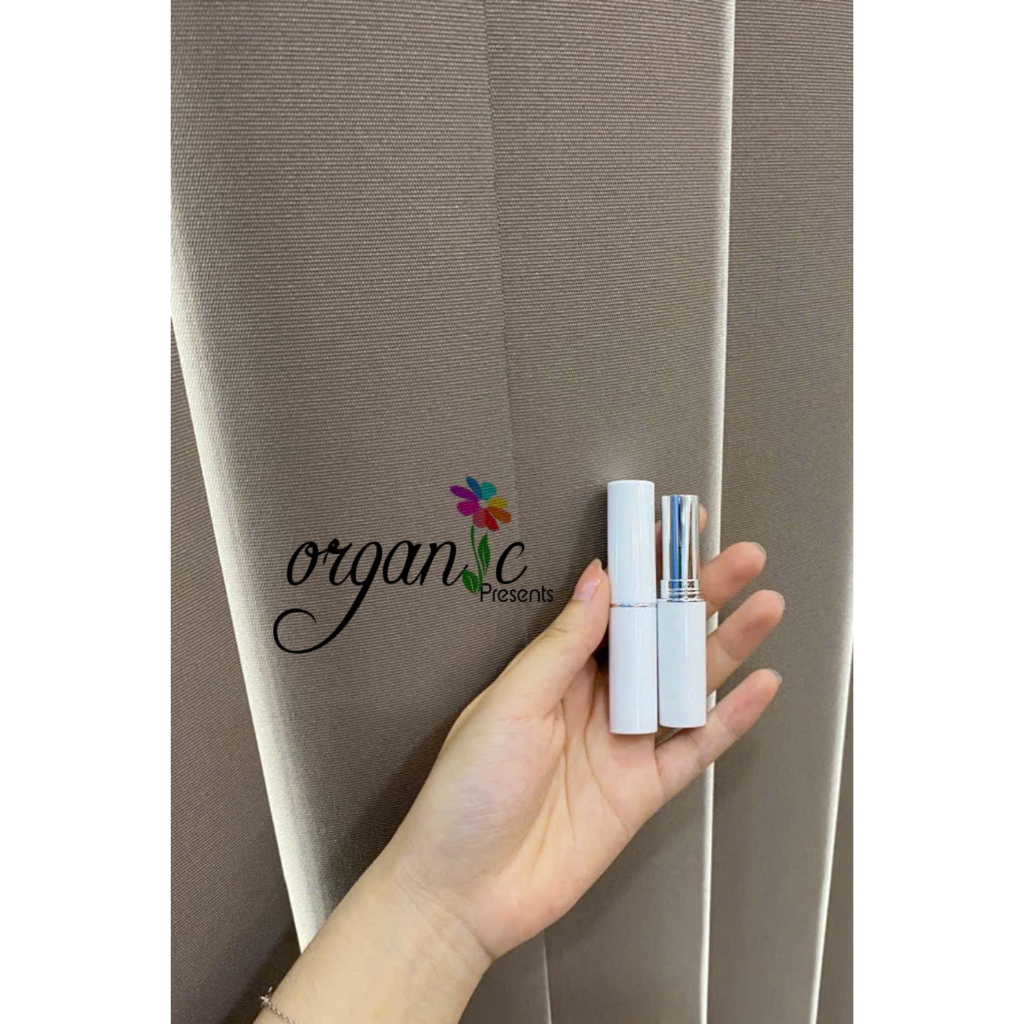 VỎ SON DƯỠNG VIỀN BẠC (MÀU TRẮNG) - ĐỔ TRỰC TIẾP