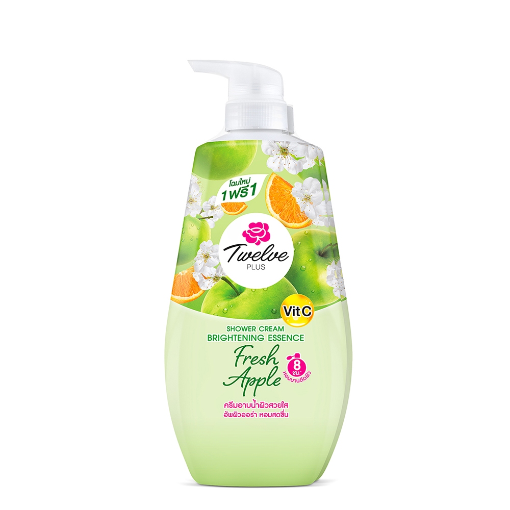 Sữa tắm hỗ trợ làm sáng da Twelve Plus 550ml