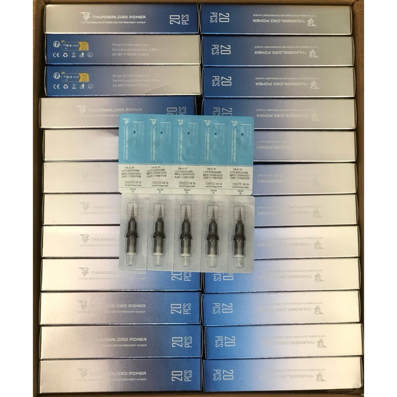 Kim Pen Thunder Đen Chính Hãng – Dùng Cho Máy Pen, Kim Phun Xăm Biomaser Đen Cao Cấp