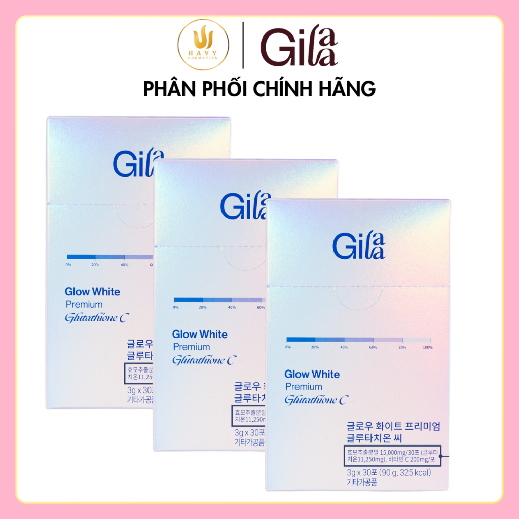 gilaa glutathione Thực phẩm bổ sung GLUTATHIONE C GILAA (3g x30 gói)