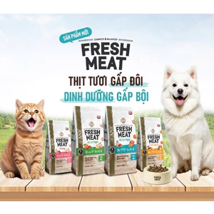 ANF FRESH MEAT - Thức ăn hạt gấp đôi thịt tươi dành cho mèo & chó nhập khẩu Hàn Quốc