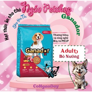 Thức Ăn Hạt Cho Chó Ganador Fibs Trưởng Thành Túi 1.5kg Vị Cừu Gạo Và Bò Nướng