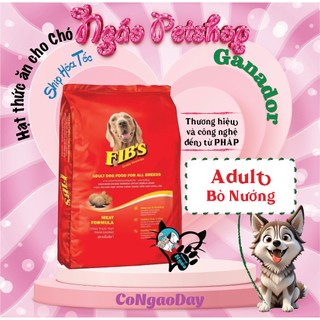 Thức Ăn Hạt Cho Chó Ganador Fibs Trưởng Thành Túi 1.5kg Vị Cừu Gạo Và Bò Nướng