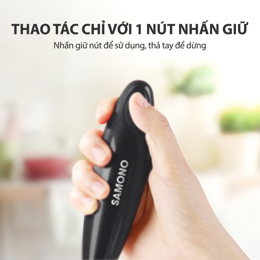Ảnh Máy tạo bọt sữa Samono SW-MFB11 dụng cụ đánh trứng khuấy cà phê mini 3