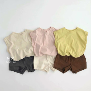 Áo BA LỖ COTTON  cho bé Batala kids, ÁO SÁT NÁCH 5 MÀU cho bé trai bé gái chất liệu cotton 2 chiều phong cách Hàn Quố