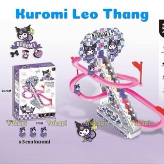 Đô Chơi Kuromi Trượt Ván Leo Thang- Đồ chơi cầu trượt kuromi phát nhạc