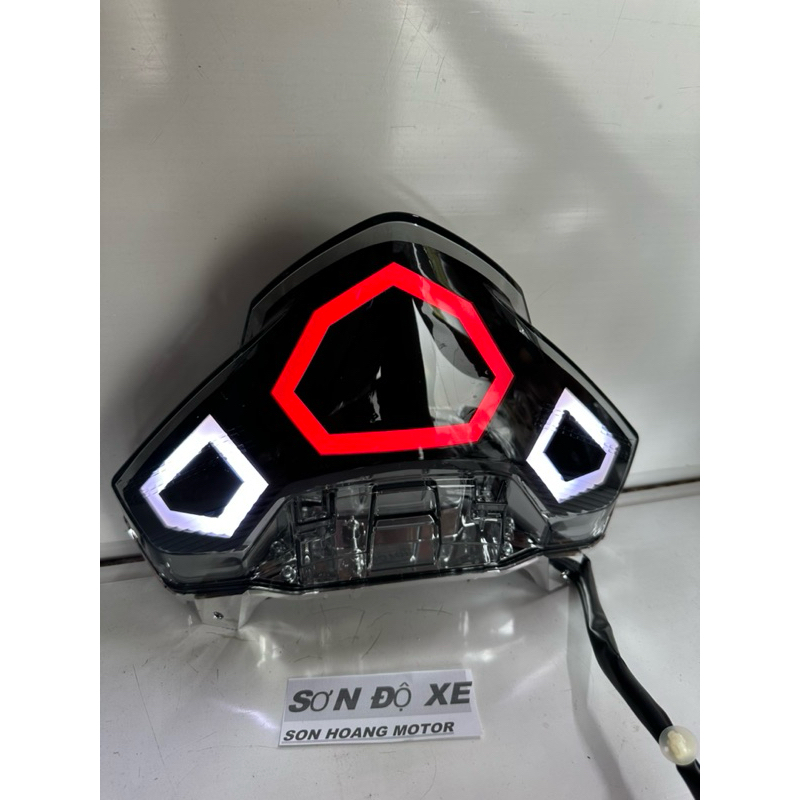 Hậu Audi Vision A7 Pro Trắng Vàng 2021 Tới 2025 Led Audi Siêu Sáng Hàng Chính Hãng ( Bảo Hành Led 12 Tháng )