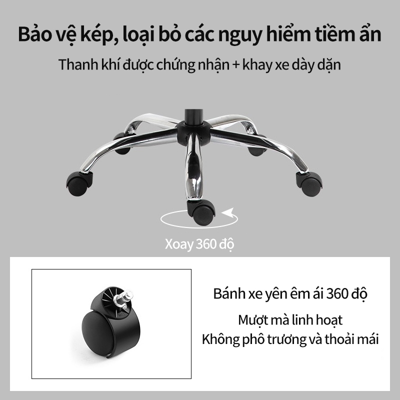 Ghế xoay công thái học có tựa lưng Ghế làm việc học tập tại nhà tại ký túc xá | BigBuy360 - bigbuy360.vn
