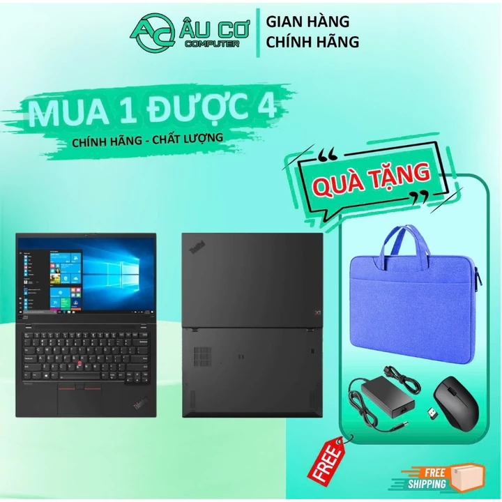 [Sale Sốc] ThinkPad X1 Carbon Gen 7 Core i5 8365U / RAM 8GB / 256GB / FHD/ JP - Cũ AC