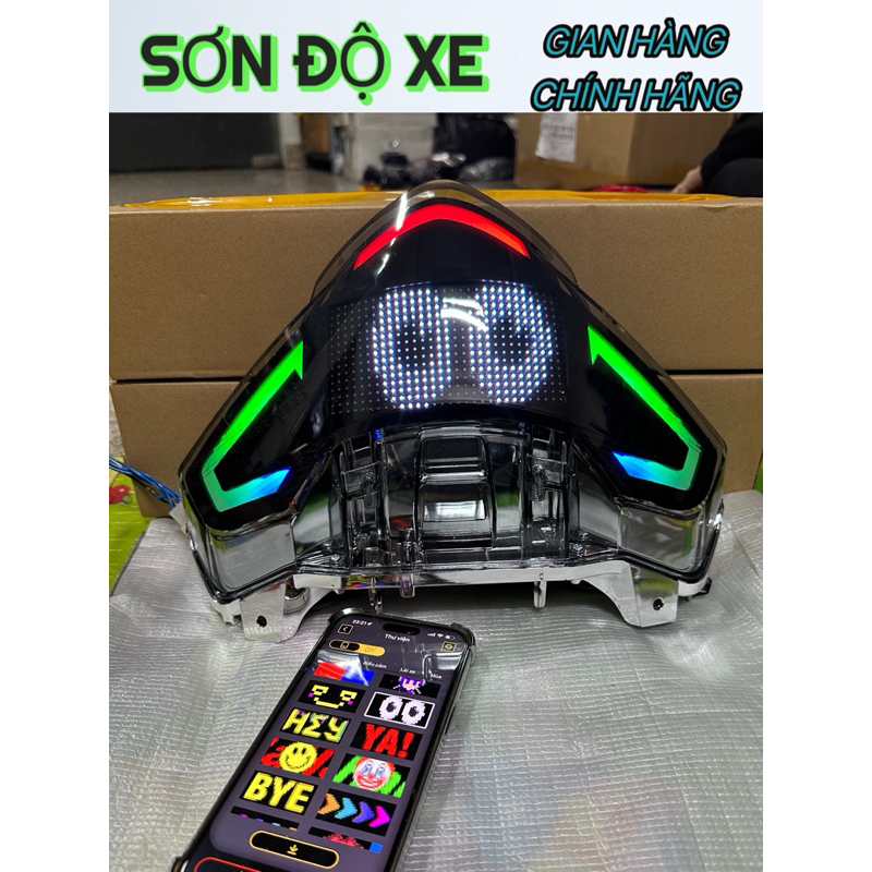 Hậu Vision Bảng Led Audi Lắp 2021 Tới 2025 Led Đổi Màu Chỉnh App ( Bảo Hành 12 Tháng Mạch Led )