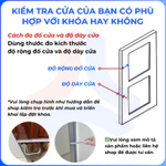 [Lắp HCM] Lockin X1 / X9 - BH 24 THÁNG - Khóa Thông Minh Vân Tay, 6 Cách Mở Khóa - BẢN QUỐC TẾ — ảnh 4