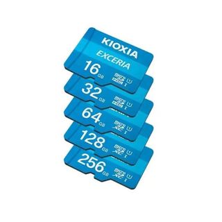 Thẻ nhớ camera, điện thoại Kioxia 256GB/128GB/64GB/32GB  đọc 100MB/s - Chính Hãng BH 5 Năm