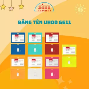 Bảng Tên Ngang UHOO 6611 Văn Phòng Phẩm Sao Mai V602