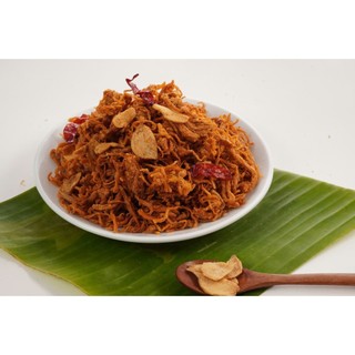 COMBO CHÀ BÔNG HEO VÀ KHÔ HEO SẤY TỎI C&B HŨ 100G