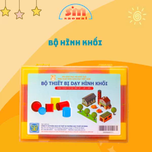 Bộ Thiết Bị Dạy Hình Khối (Học sinh) STB – Dùng Chung Cho Học Sinh Lớp 1, 2, 3 – TT 37