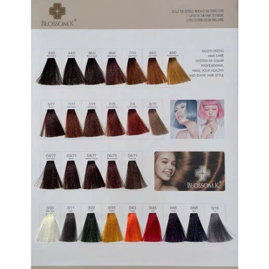huốc Nhuộm Tóc BLOSOMK 3D COLOR Nội Địa Trung | Made in China | 100ml