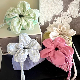 [Suri Store] Túi Vải Canvas Hình Hoa 2025 Mùa Hè Siêu Xinh