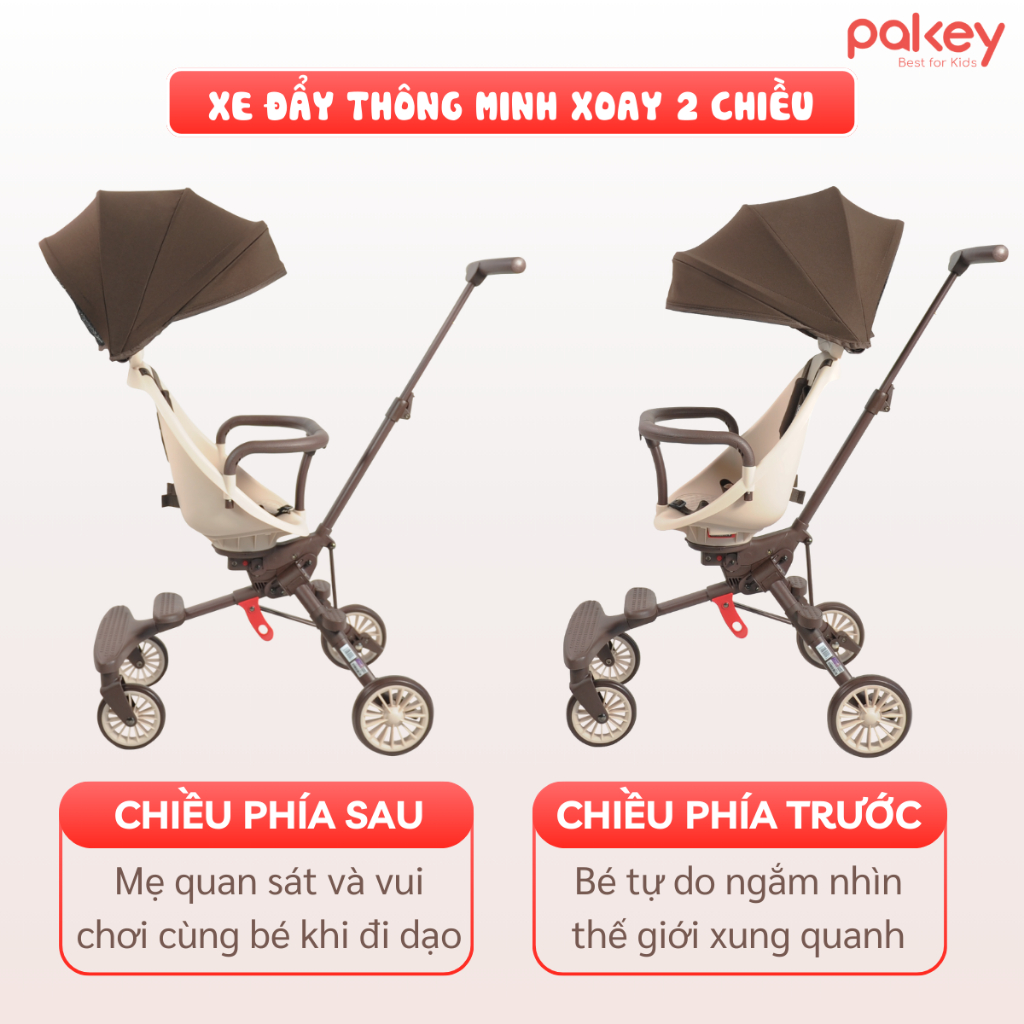 [HỎA TỐC] Xe Đẩy Baobaohao V207 Mẫu Mới Cải Tiến, Xe Đẩy Gấp Gọn Trọng Lượng Siêu Nhẹ Dễ Dàng Mang Đi Du Lịch