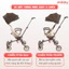 Xe Đẩy Baobaohao V207 Mẫu Mới Cải Tiến, Xe Đẩy Gấp Gọn Trọng Lượng Siêu Nhẹ Dễ Dàng Mang Đi Du Lịch