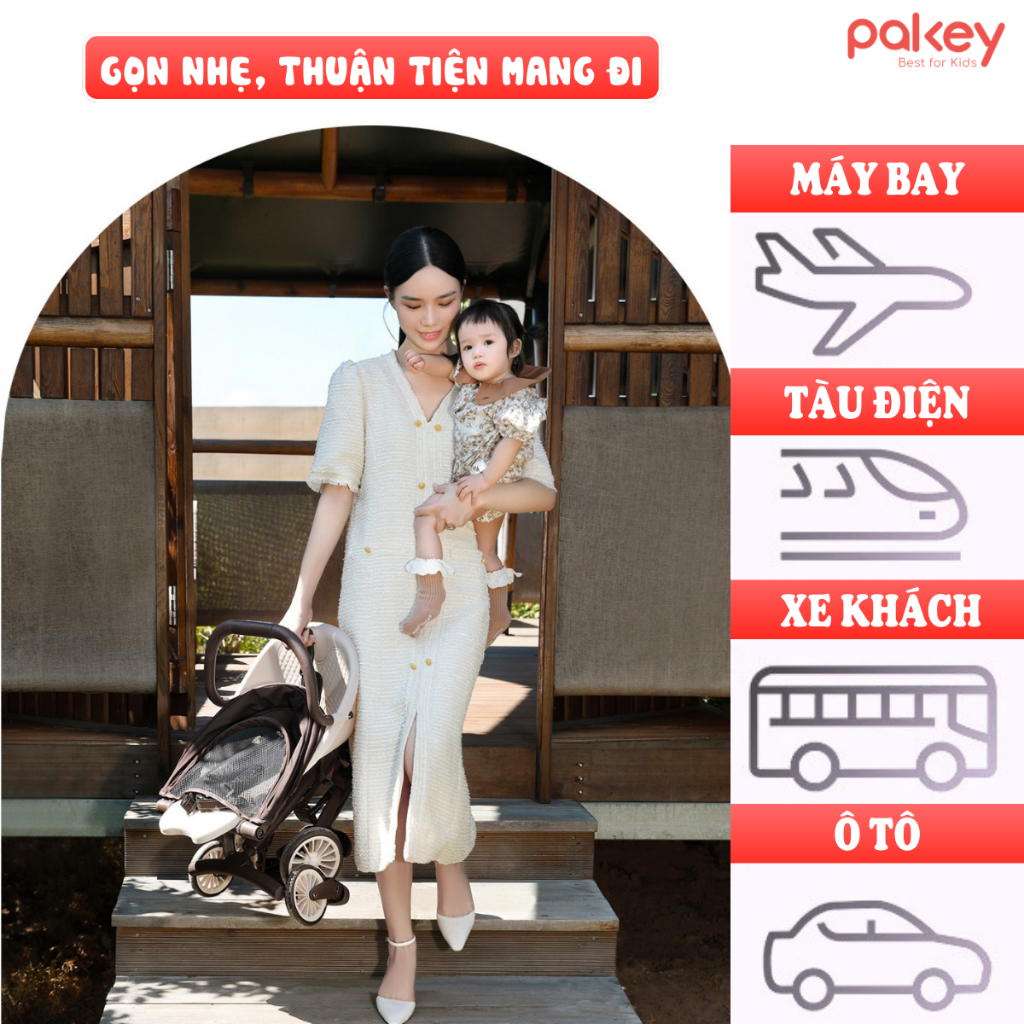 [HỎA TỐC] Xe Đẩy Baobaohao V207 Mẫu Mới Cải Tiến, Xe Đẩy Gấp Gọn Trọng Lượng Siêu Nhẹ Dễ Dàng Mang Đi Du Lịch