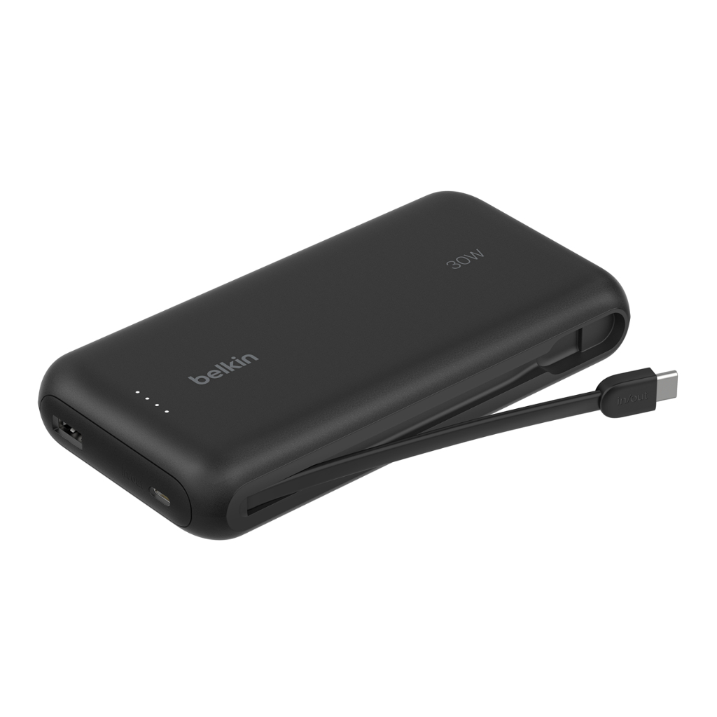 Pin sạc dự phòng Belkin Boost Charge 20.000 mAh, hỗ trợ sạc nhanh 30W PD, có dây sạc đầu USB-C | BigBuy360 - bigbuy360.vn
