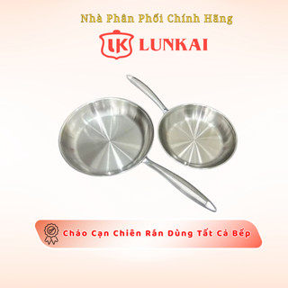 Chảo Chiên Rán Không Đinh Tán Lunkai Dùng Tất Cả Bếp