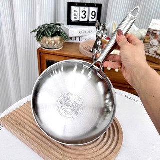Chảo Chiên Rán Không Đinh Tán Lunkai Dùng Tất Cả Bếp