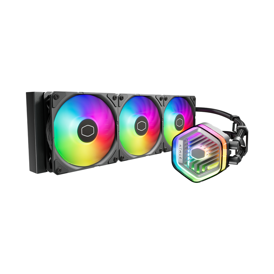 Tản nhiệt nước Cooler Master MasterLiquid Atmos II LCD 240 360 - Hàng chính hãng | BigBuy360 - bigbuy360.vn