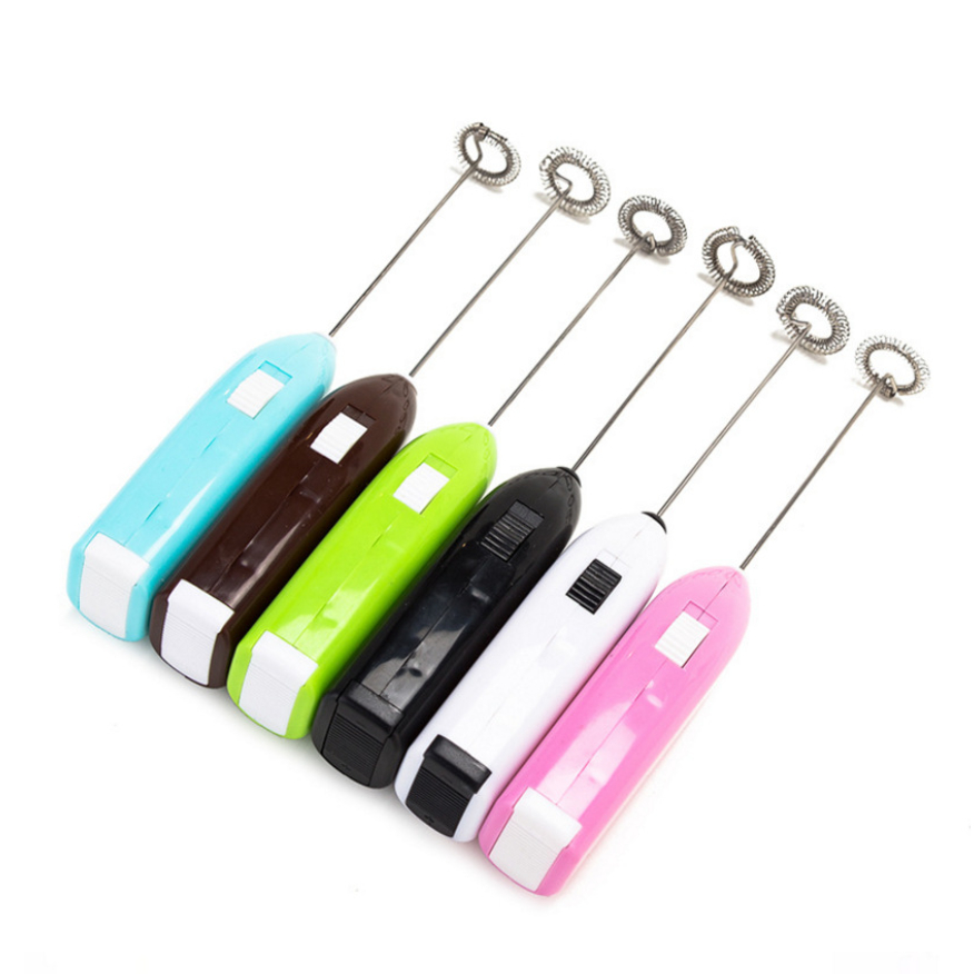 Máy Khuấy Màu Mini Cầm Tay Dùng Pin / Máy đánh trứng cầm tay mini - cánh khuấy lò xò