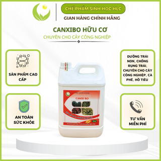 Canxibo can 5L, chuyên cho cây công nghiệp cà phê, hồ tiêu, điều,.. chắc cuống , chống rụng trái, chắc hạt