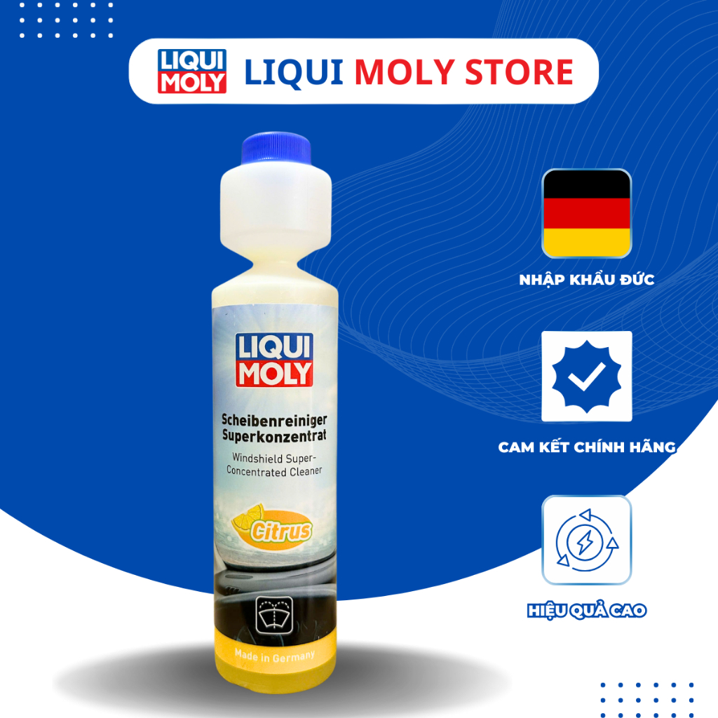 Nước rửa kính lái đậm đặc tỉ lệ 1:100 Liqui Moly - Sản xuất tại Đức
