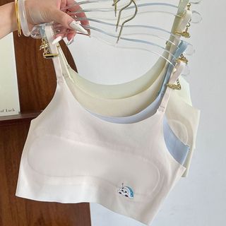 Áo lá bé gái hai dây mảnh chất su lụa mềm mại thoáng mát kiểu dáng basic dễ thương DEVARI B898