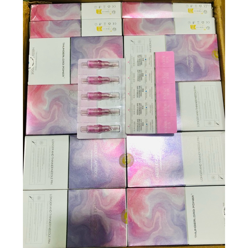 Kim Pen Pinky Hồng – Kim Phun Xăm Chính Hãng, Siêu Bén, Chuyên Dụng Phun Môi Mày Cho Thợ Thẩm Mỹ